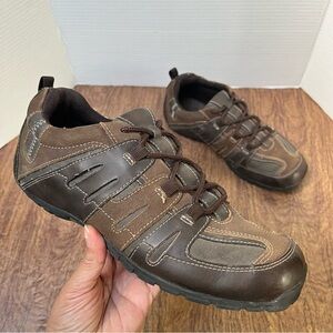 American Eagle Leather Casual Brown Walking Shoes Size 10